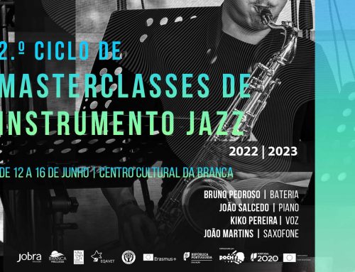 2.º Ciclo de Masterclasses de Instrumento de Jazz da Jobra Educação 2022/2023