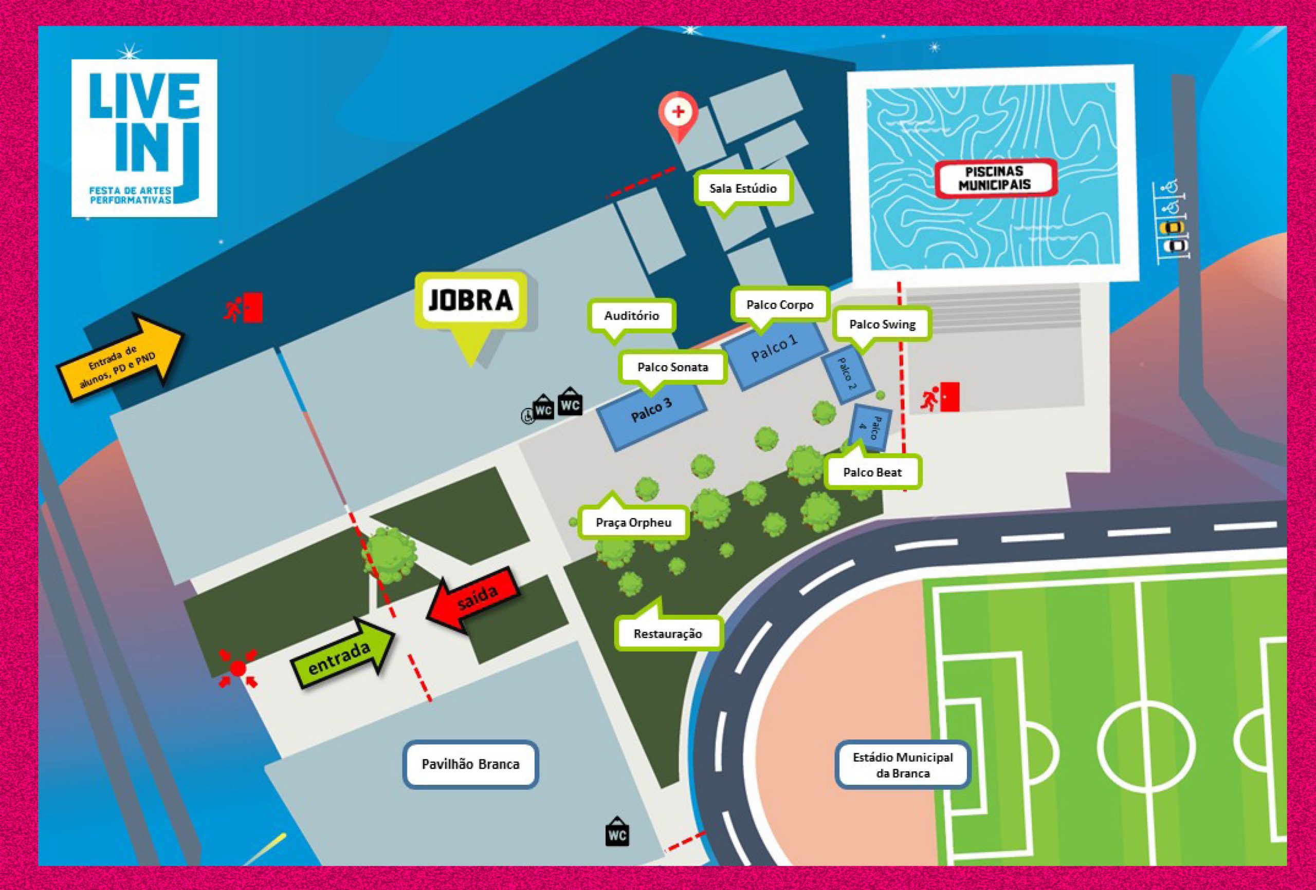 Mapa do recinto22